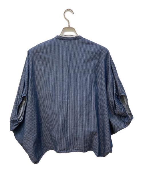 mizuiro-ind（ミズイロインド）mizuiro-ind (ミズイロインド) ノースリーブシャツ インディゴ サイズ:表記なしの古着・服飾アイテム