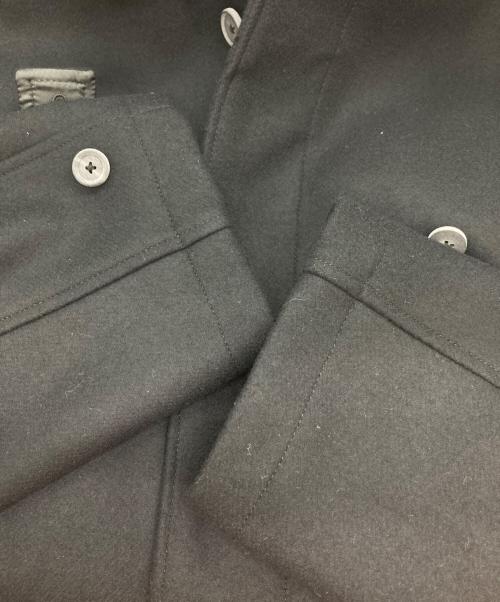 MAISON SPECIAL（メゾンスペシャル）MAISON SPECIAL (メゾンスペシャル) Super140s Prime-Over Melton Balmachan Coat/メルトンコート ブラック サイズ:2 未使用品の古着・服飾アイテム