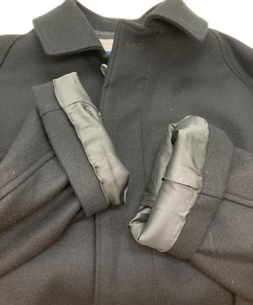 MAISON SPECIAL（メゾンスペシャル）MAISON SPECIAL (メゾンスペシャル) Super140s Prime-Over Melton Balmachan Coat/メルトンコート ブラック サイズ:2 未使用品の古着・服飾アイテム