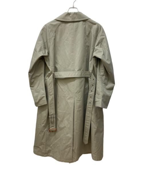 SCYEBASICS（サイベーシックス）SCYEBASICS (サイベーシックス) Cotton Gabardine Trench Mac Coat/トレンチコート ベージュ サイズ:38の古着・服飾アイテム