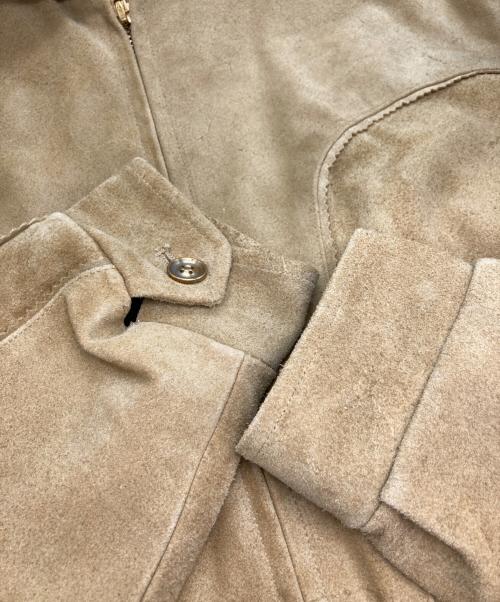 UNUSED（アンユーズド）UNUSED (アンユーズド) Suede jacket/カウレザージャケット ブラウン サイズ:3の古着・服飾アイテム