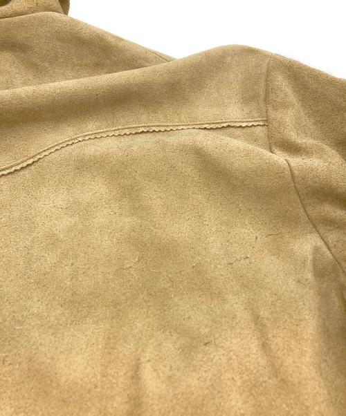 UNUSED（アンユーズド）UNUSED (アンユーズド) Suede jacket/カウレザージャケット ブラウン サイズ:3の古着・服飾アイテム