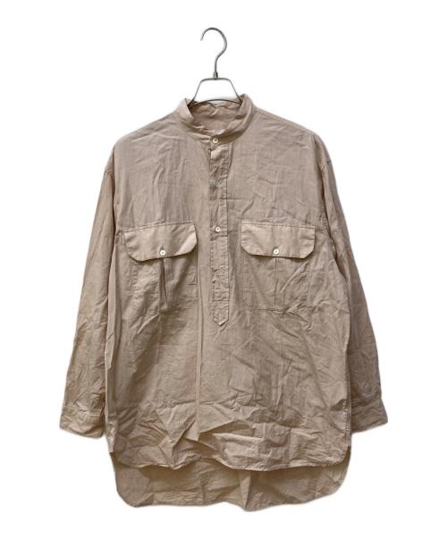 COMOLI（コモリ）COMOLI (コモリ) プルオーバーシャツ ピンク サイズ:3の古着・服飾アイテム