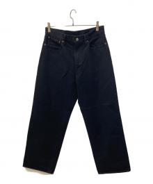 UNUSED（アンユーズド）の古着「14oz DENIM PANTS/デニムパンツ」｜ブラック