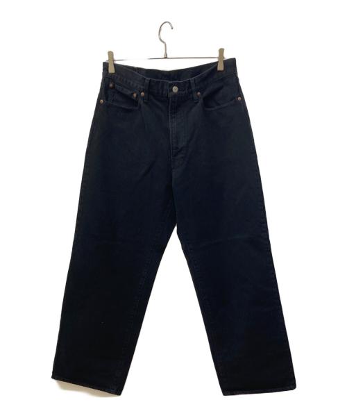 UNUSED（アンユーズド）UNUSED (アンユーズド) 14oz DENIM PANTS/デニムパンツ ブラック サイズ:3の古着・服飾アイテム