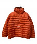 SUPREMEシュプリーム）の古着「Micro Down Half Zip Pullover/ダウンプルオーバー」｜オレンジ