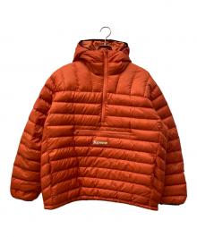 SUPREME（シュプリーム）の古着「Micro Down Half Zip Pullover/ダウンプルオーバー」｜オレンジ