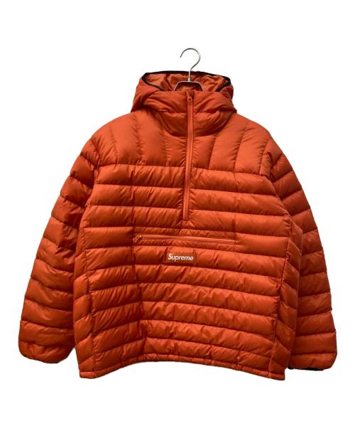 SUPREME（シュプリーム）SUPREME (シュプリーム) Micro Down Half Zip Pullover/ダウンプルオーバー オレンジ サイズ:Lの古着・服飾アイテム