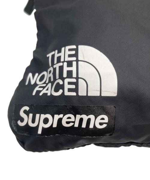 SUPREME（シュプリーム）SUPREME (シュプリーム) THE NORTH FACE (ザ ノース フェイス) TNF S LOGO shoulder BAG/ナイロンショルダーバッグ ブラック×ホワイトの古着・服飾アイテム