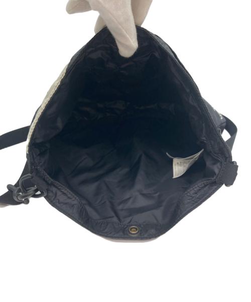 SUPREME（シュプリーム）SUPREME (シュプリーム) THE NORTH FACE (ザ ノース フェイス) TNF S LOGO shoulder BAG/ナイロンショルダーバッグ ブラック×ホワイトの古着・服飾アイテム