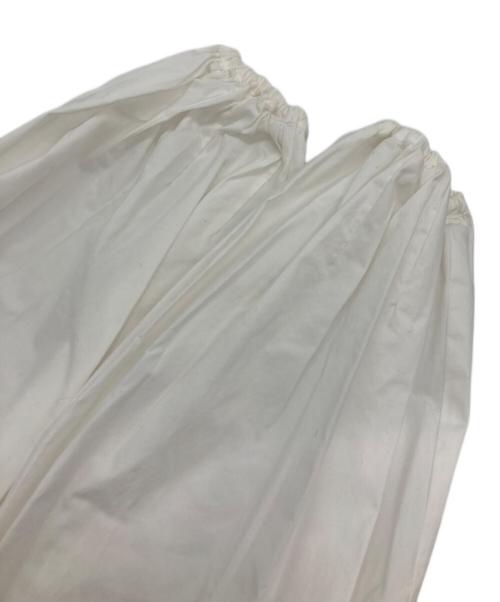 YOKO CHAN（ヨーコチャン）YOKO CHAN (ヨーコチャン) バックティアードブラウス ホワイト サイズ:36の古着・服飾アイテム