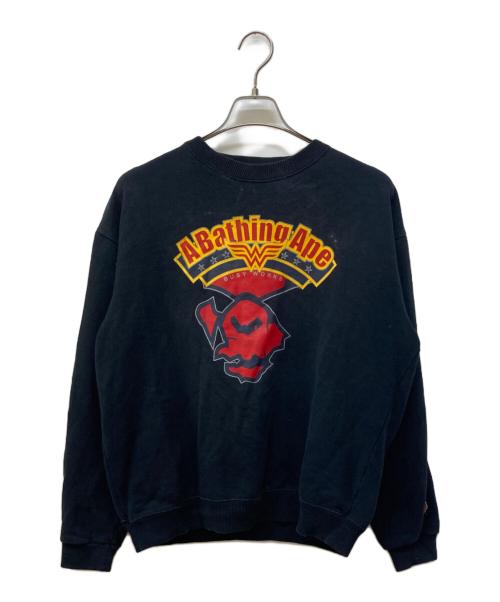 A BATHING APE（ア ベイシング エイプ）A BATHING APE (ア ベイシング エイプ) スウェット ブラック サイズ:Lの古着・服飾アイテム