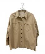 LEVI'S REDリーバイス レッド）の古着「ユーティリティシャツ」｜ベージュ