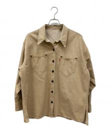 LEVI'S RED（リーバイス レッド）の古着「ユーティリティシャツ」｜ベージュ