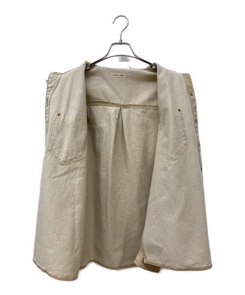 LEVI'S RED（リーバイス レッド）LEVI'S RED (リーバイス レッド) ユーティリティシャツ ベージュ サイズ:Ｍの古着・服飾アイテム