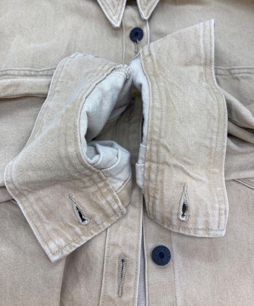 LEVI'S RED（リーバイス レッド）LEVI'S RED (リーバイス レッド) ユーティリティシャツ ベージュ サイズ:Ｍの古着・服飾アイテム
