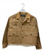 RALPH LAUREN ROUGH WEARラルフローレン ラフウェア）の古着「マルチポケットハンティングジャケット」｜ベージュ