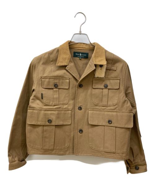 RALPH LAUREN ROUGH WEAR（ラルフローレン ラフウェア）RALPH LAUREN ROUGH WEAR (ラルフローレン ラフウェア) マルチポケットハンティングジャケット ベージュ サイズ:Ｍの古着・服飾アイテム
