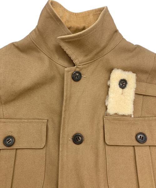 RALPH LAUREN ROUGH WEAR（ラルフローレン ラフウェア）RALPH LAUREN ROUGH WEAR (ラルフローレン ラフウェア) マルチポケットハンティングジャケット ベージュ サイズ:Ｍの古着・服飾アイテム