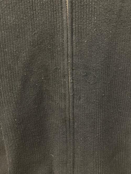 POLO RALPH LAUREN（ポロ・ラルフローレン）POLO RALPH LAUREN (ポロ・ラルフローレン) ダブルジップドライバーズニット ブラック サイズ:Ｍの古着・服飾アイテム