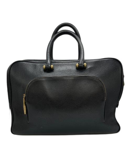 TOFF&LOADSTONE（トフアンドロードストーン）TOFF&LOADSTONE (トフアンドロードストーン) レザーブリーフバッグ ブラックの古着・服飾アイテム