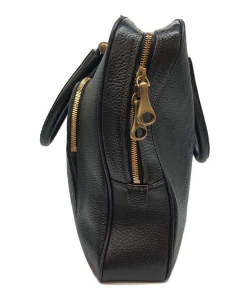 TOFF&LOADSTONE（トフアンドロードストーン）TOFF&LOADSTONE (トフアンドロードストーン) レザーブリーフバッグ ブラックの古着・服飾アイテム