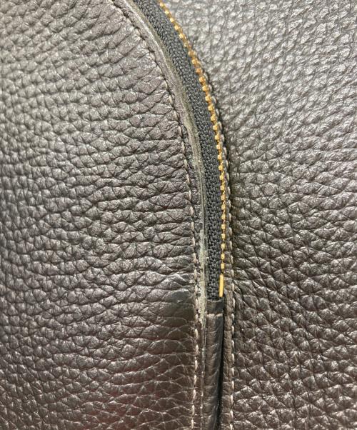 TOFF&LOADSTONE（トフアンドロードストーン）TOFF&LOADSTONE (トフアンドロードストーン) レザーブリーフバッグ ブラックの古着・服飾アイテム