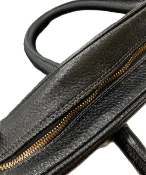 TOFF&LOADSTONE（トフアンドロードストーン）TOFF&LOADSTONE (トフアンドロードストーン) レザーブリーフバッグ ブラックの古着・服飾アイテム