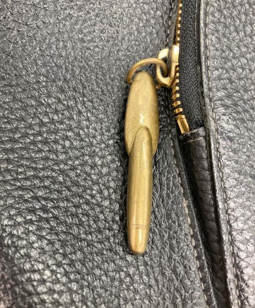 TOFF&LOADSTONE（トフアンドロードストーン）TOFF&LOADSTONE (トフアンドロードストーン) レザーブリーフバッグ ブラックの古着・服飾アイテム