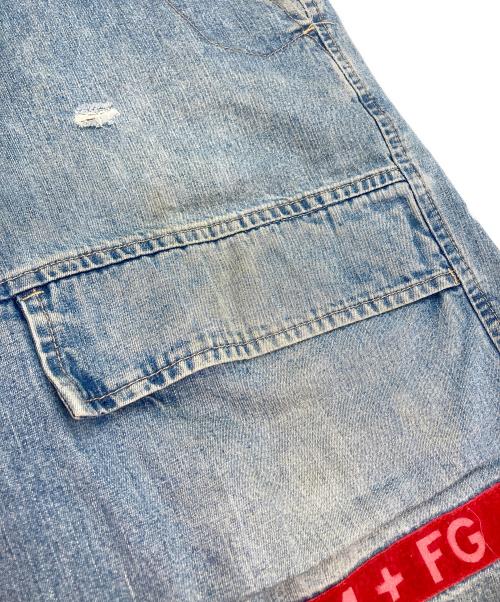 MARITHE+FRANCOIS GIRBAUD（マリテフランソワジルボー）MARITHE+FRANCOIS GIRBAUD (マリテフランソワジルボー) シャトルジョーツ インディゴ サイズ:36の古着・服飾アイテム