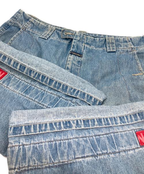 MARITHE+FRANCOIS GIRBAUD（マリテフランソワジルボー）MARITHE+FRANCOIS GIRBAUD (マリテフランソワジルボー) シャトルジョーツ インディゴ サイズ:36の古着・服飾アイテム