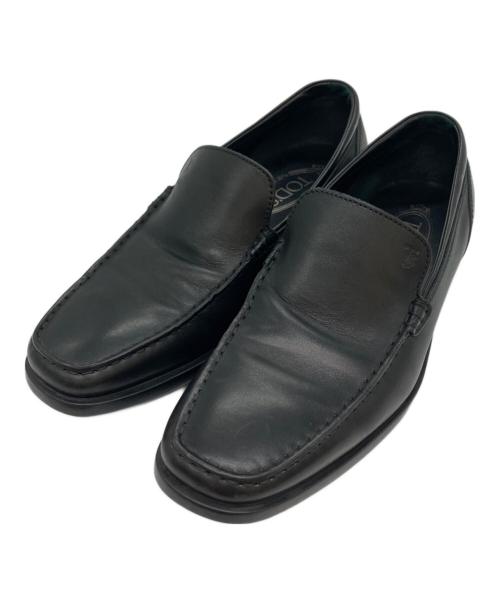 TOD'S（トッズ）TOD'S (トッズ) ドライビングシューズ ブラック サイズ:6の古着・服飾アイテム