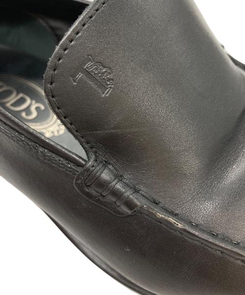 TOD'S（トッズ）TOD'S (トッズ) ドライビングシューズ ブラック サイズ:6の古着・服飾アイテム