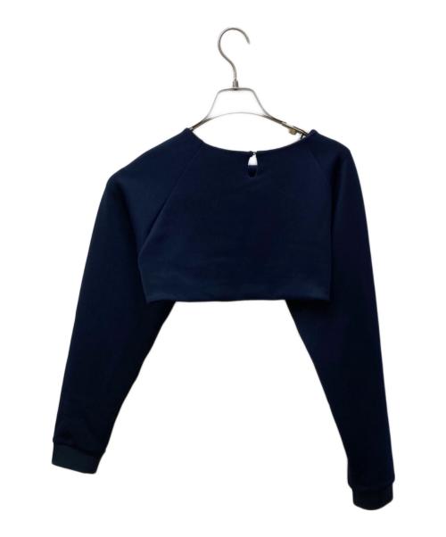 Ameri（アメリ）Ameri (アメリ) HEART CUTTING DOCKING TOP ブルー サイズ:-の古着・服飾アイテム