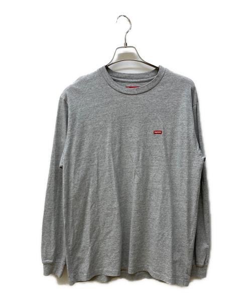 SUPREME（シュプリーム）SUPREME (シュプリーム) Small Box Logo L/S Tee グレー サイズ:Ｍの古着・服飾アイテム