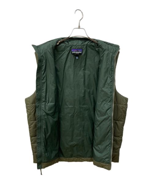 Patagonia（パタゴニア）Patagonia (パタゴニア) ライト・ガスト・ベスト/中綿ベスト カーキ サイズ:XLの古着・服飾アイテム