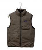 Patagoniaパタゴニア）の古着「リバーシブル・コットン・ダウン・ベスト」｜ブラウン