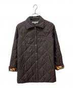 LEONARD SPORTレオナール スポーツ）の古着「キルティングコート」｜ブラウン