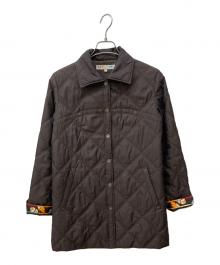 LEONARD SPORT（レオナール スポーツ）の古着「キルティングコート」｜ブラウン