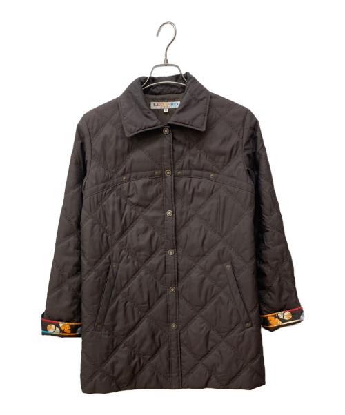LEONARD SPORT（レオナール スポーツ）LEONARD SPORT (レオナール スポーツ) キルティングコート ブラウン サイズ:40の古着・服飾アイテム