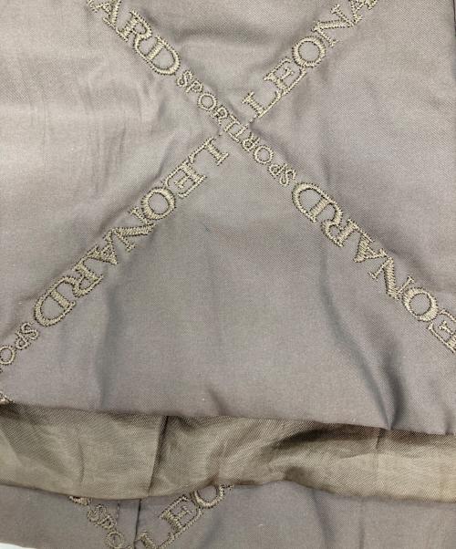 LEONARD SPORT（レオナール スポーツ）LEONARD SPORT (レオナール スポーツ) キルティングコート ブラウン サイズ:40の古着・服飾アイテム