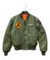 ALPHA（アルファ）の古着「MA-1ジャケット」｜カーキ