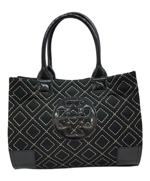 TORY BURCH（トリーバーチ）TORY BURCH (トリーバーチ) エラ/キルティングトートバッグ ブラックの古着・服飾アイテム