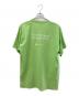 Apple (アップル) 企業Tシャツ 黄緑 サイズ:Ⅼ：7000円
