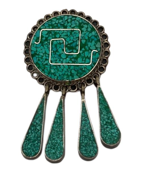 taxco（タスコ）taxco (タスコ) ターコイズブローチの古着・服飾アイテム