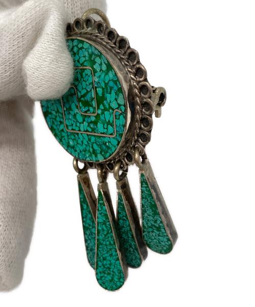 taxco（タスコ）taxco (タスコ) ターコイズブローチの古着・服飾アイテム