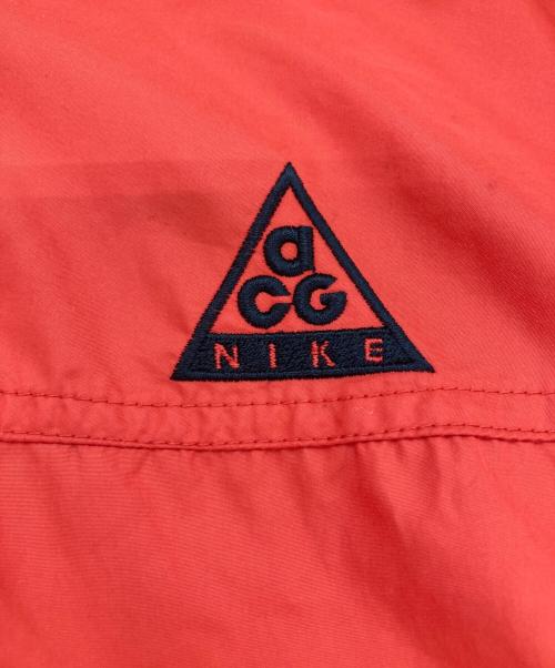 NIKE ACG（ナイキエーシージー）NIKE ACG (ナイキエーシージー) アノラックパーカー レッド×ブラック サイズ:Ⅿの古着・服飾アイテム