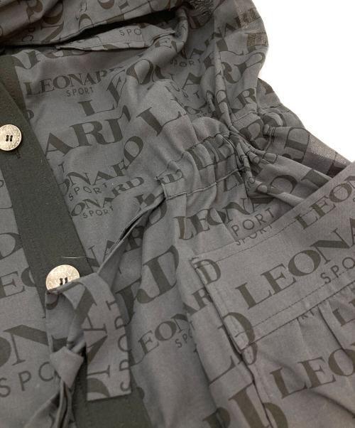 LEONARD SPORT（レオナール スポーツ）LEONARD SPORT (レオナール スポーツ) 総柄ジャケット ブラック サイズ:38の古着・服飾アイテム
