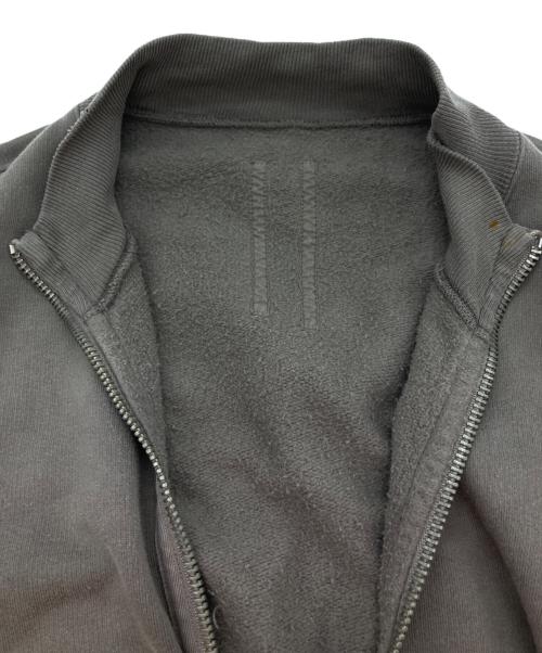 RICK OWENS DRKSHDW（リックオウエンス ダークシャドウ）RICK OWENS DRKSHDW (リックオウエンス ダークシャドウ) OLMAR and MIRTA (オルマーアンドマリータ) ジップアップスウェット ブラウン サイズ:Ｍの古着・服飾アイテム