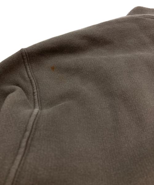 RICK OWENS DRKSHDW（リックオウエンス ダークシャドウ）RICK OWENS DRKSHDW (リックオウエンス ダークシャドウ) OLMAR and MIRTA (オルマーアンドマリータ) ジップアップスウェット ブラウン サイズ:Ｍの古着・服飾アイテム